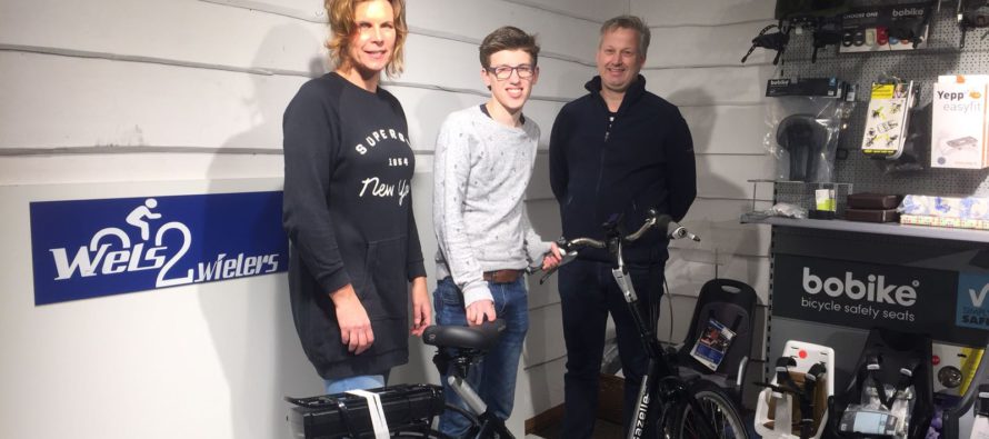 Gazelle geeft Stijn met spierziekte een e-bike