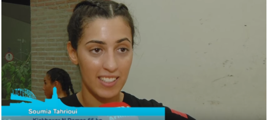 Arnhemse HBO student Soumia Tahrioui is een beest in de ring