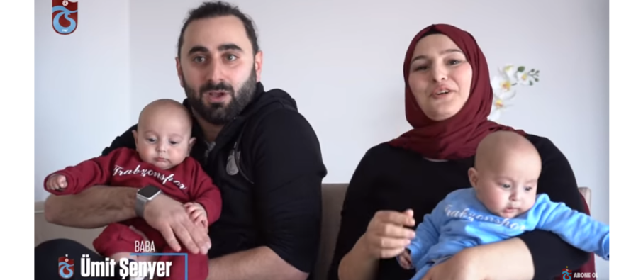 Arnhemse tweeling wereldberoemd na video Turkse Trabzonspor