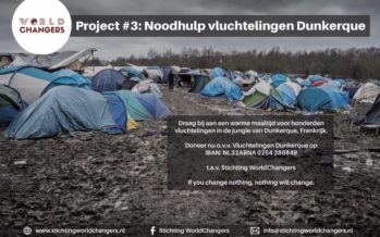 Damla uit Arnhem zamelt geld in voor vluchtelingen Dunkerque