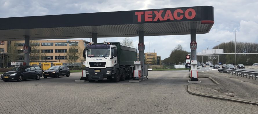 Tankstation Texaco in Arnhem gaat binnenkort verdwijnen als merknaam