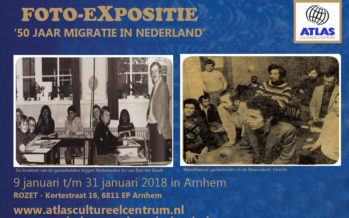 De reizende fototentoonstelling ’50 jaar  migratie in Nederland’ in Arnhem
