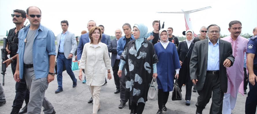 Turkse First Lady bezoekt Myanmar terwijl VN geen ’toegang’ heeft tot Myanmar